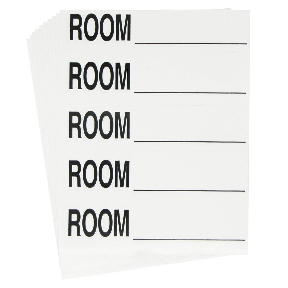 7920 Color Coded Home Moving Box Labels Room Blank
